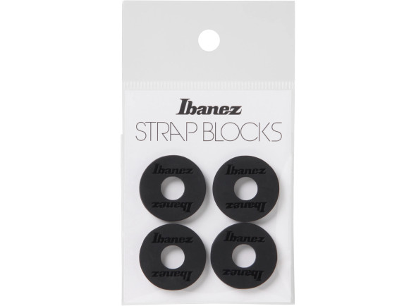 Ibanez ISB4-BK Strap Blocks (Set of 4, Black) Ibanez ISB4-BK Strap Blocks (Set of 4, Black)